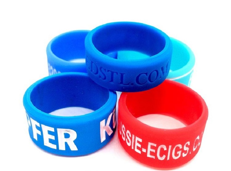 Silicone Ring - Embossed 4