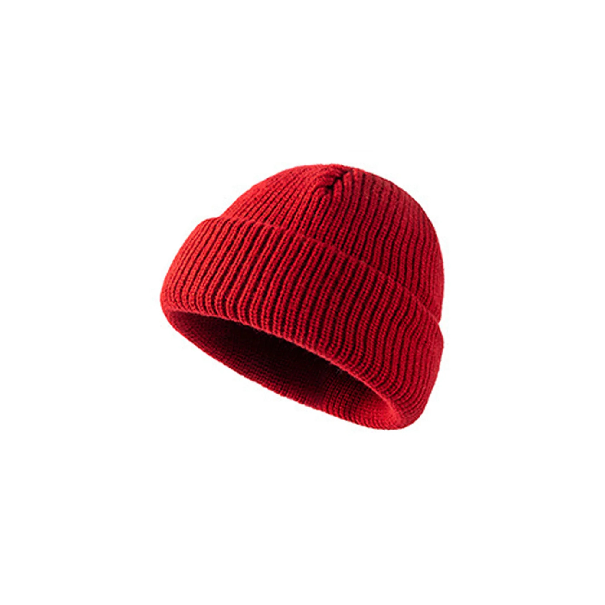 Ribbed Knitted Cuff Beanie MOQ20pcs 14