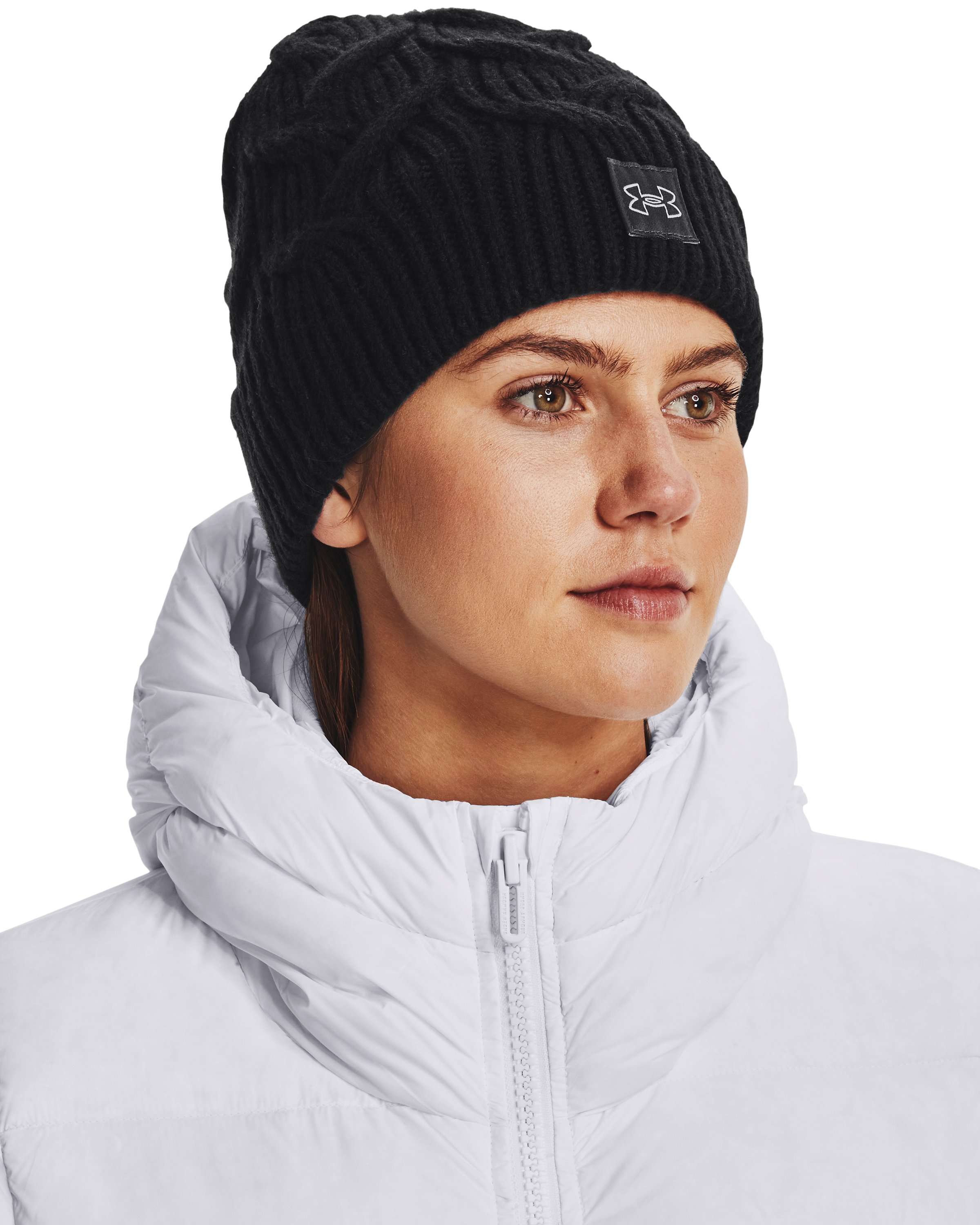Women's UA Halftime Cable Knit Beanie 1