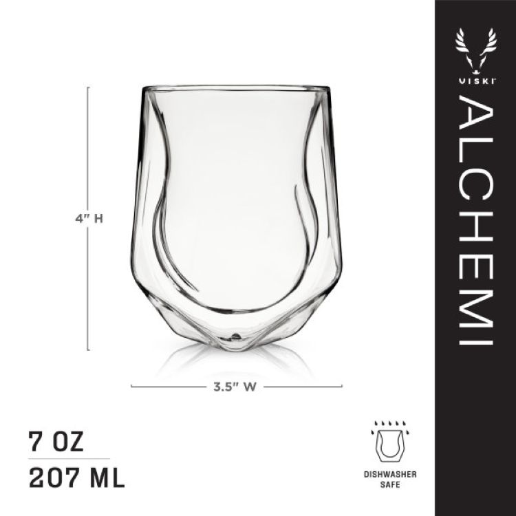Viski® Alchemi Whiskey Tasting Glass 4