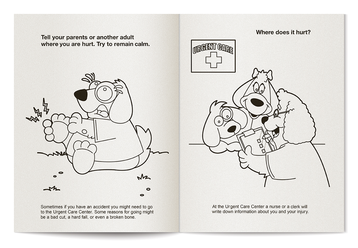 COLORING BOOK - A Trip to the Urgent Care Center Coloring & Activity Book 5