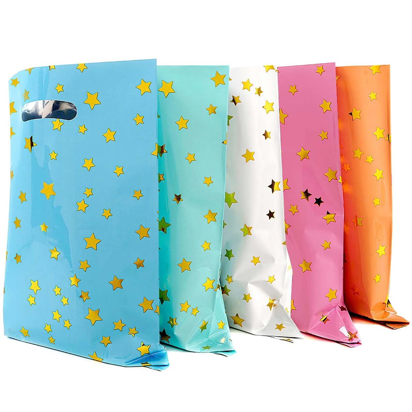 Plastic Party Favor Bag with Handles 7