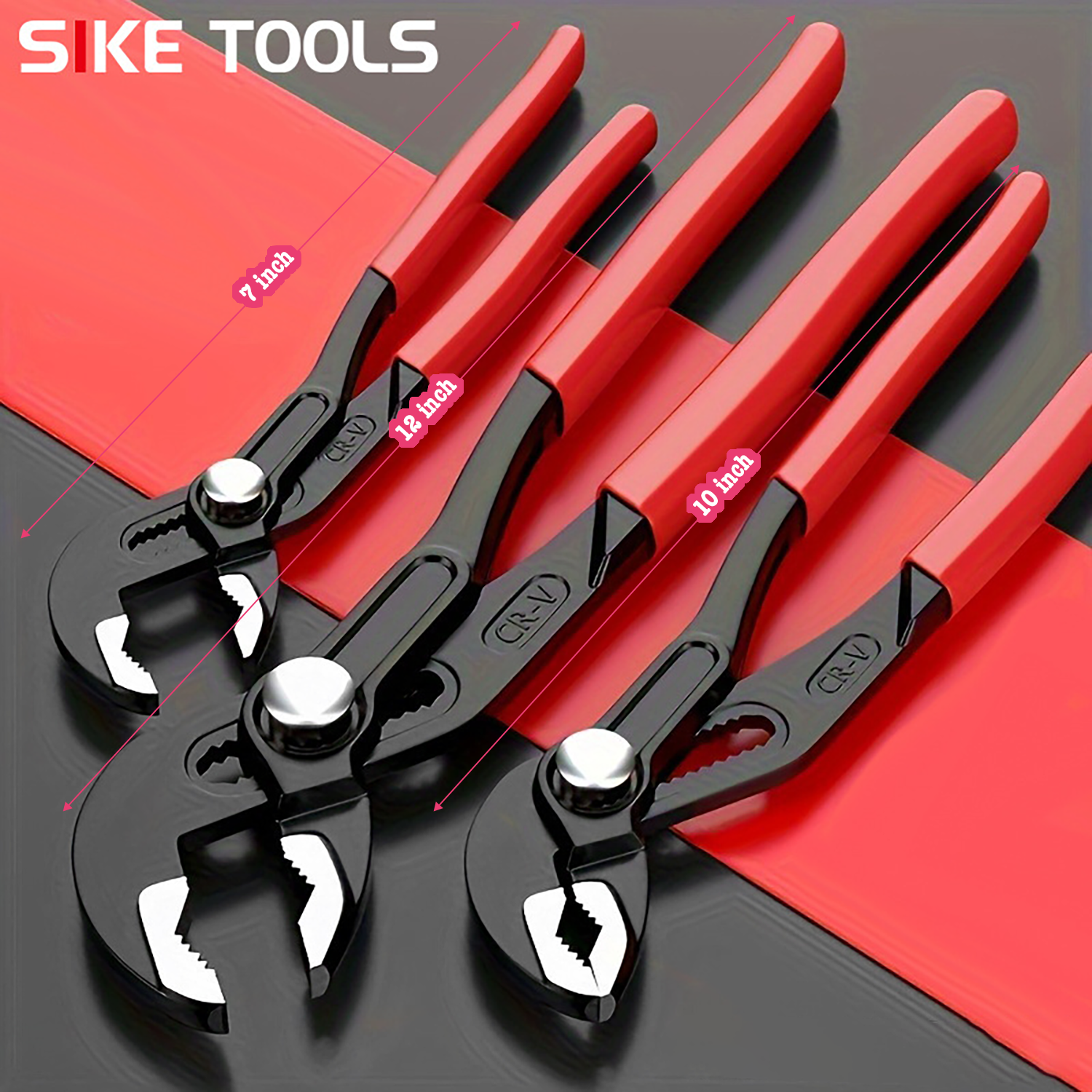 Large Opening Adjustable Wrench 5