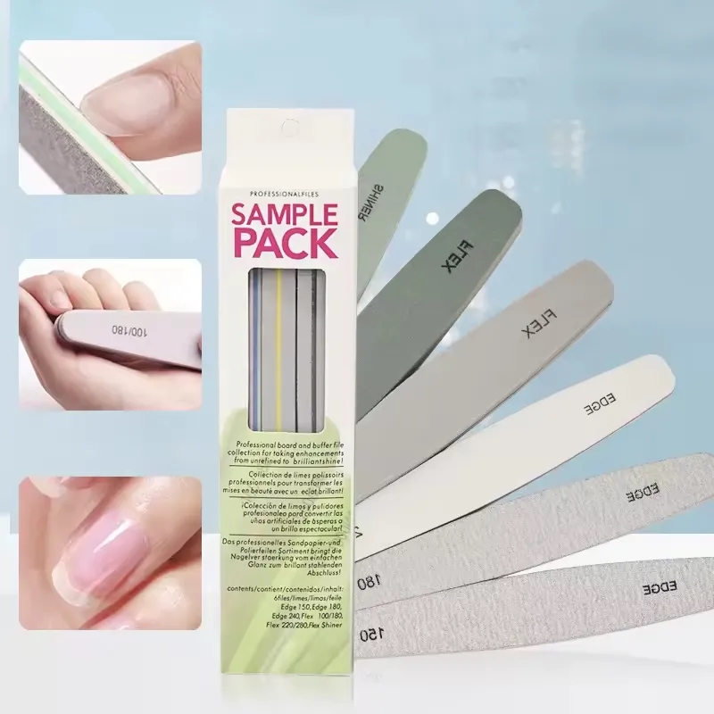 Double Sides Sponge Nail File And Buffers Of 6 pcs 1