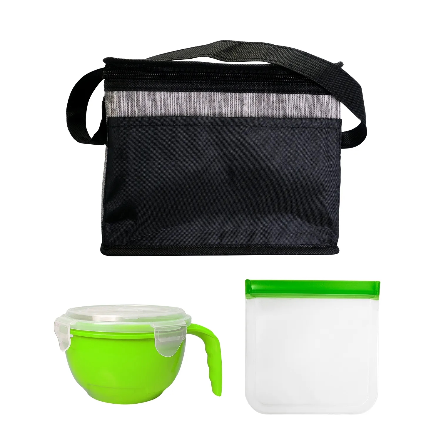 Black Graph Noodle & Sandwich Set 12