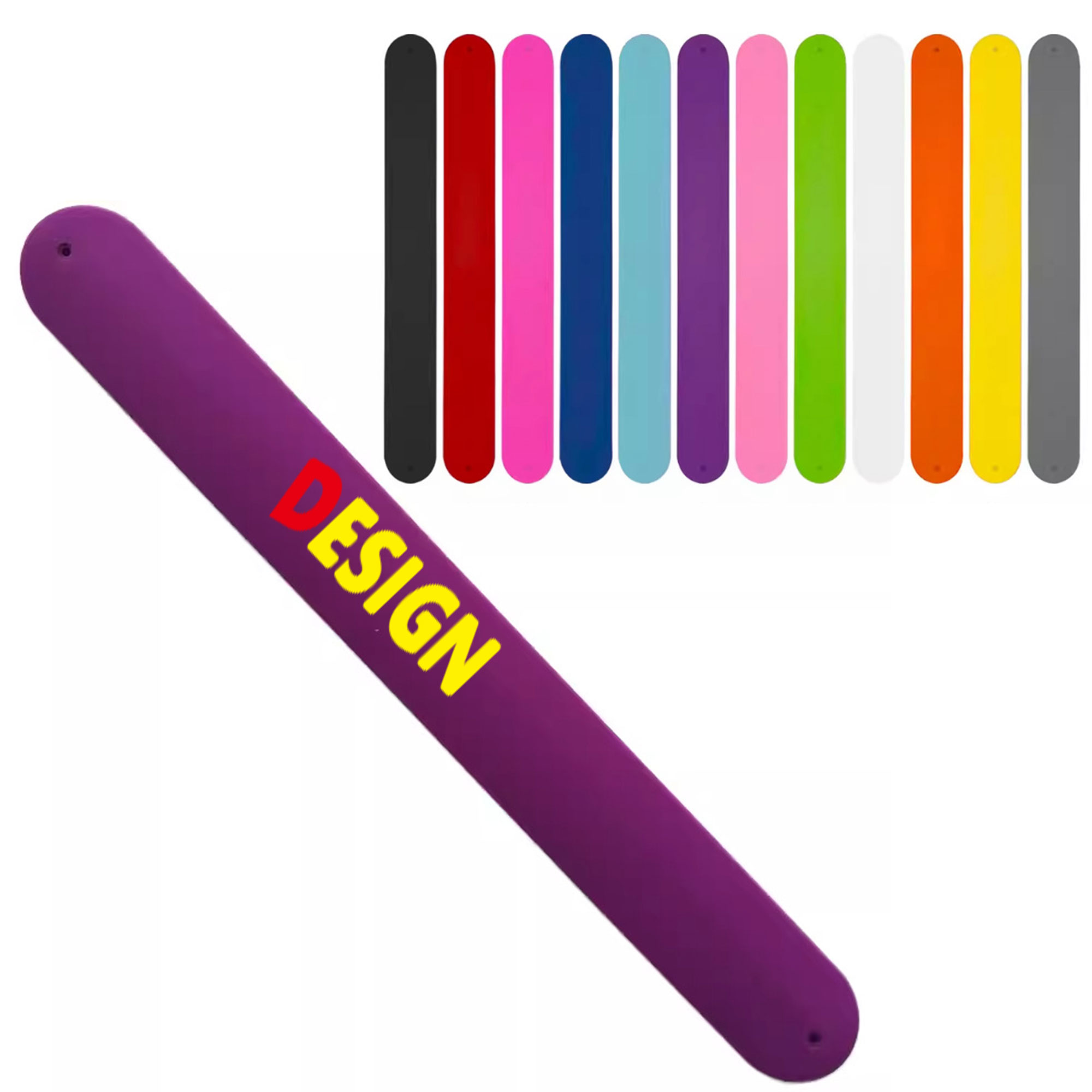 Silicone Slap Bracelet 2