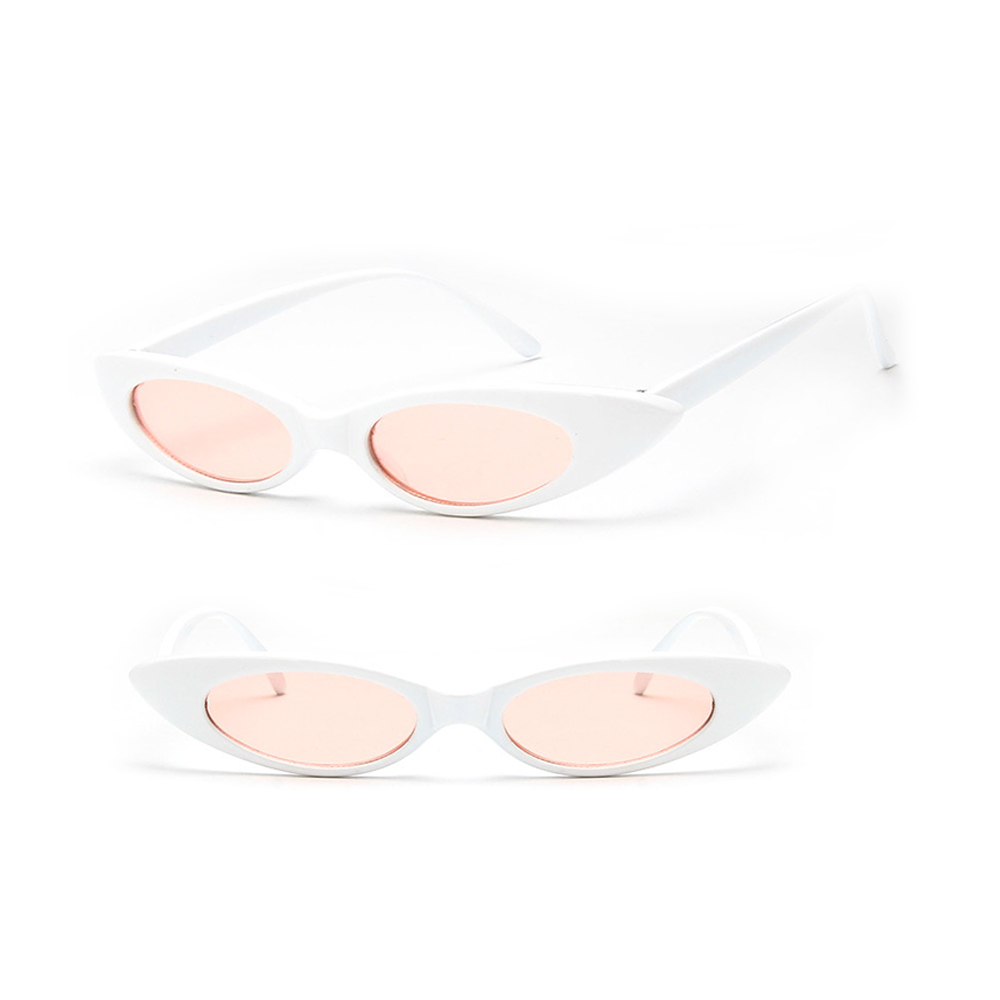 Oval cat eye retro sunglasses 2