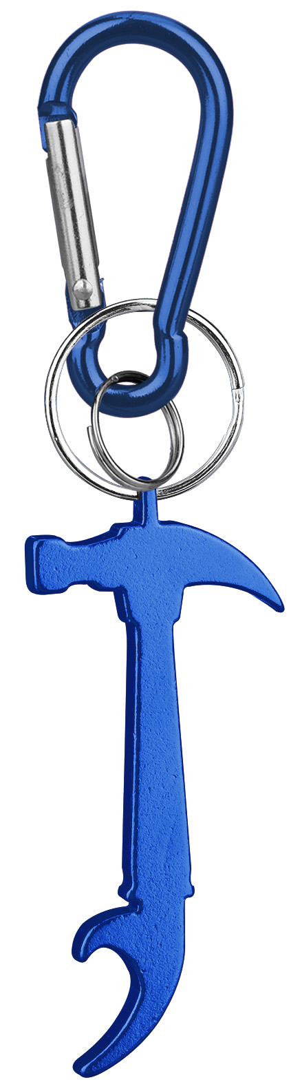 Hammer Shaped Bottle Opener Key Holder and Carabiner 1