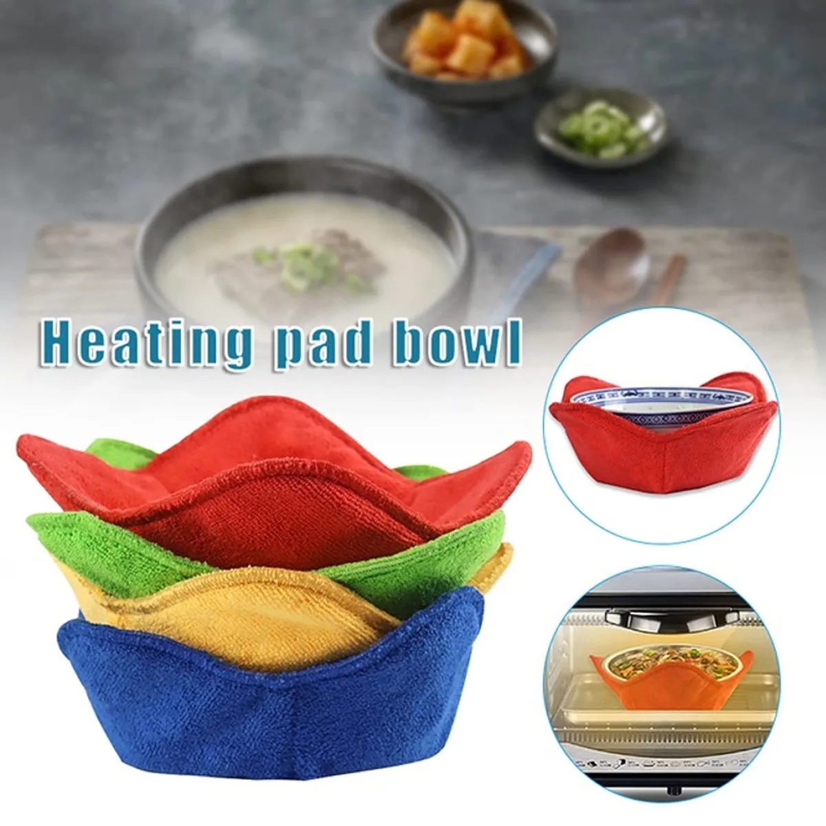 Microwave Bowl Cozy Holders for Hot Food 4