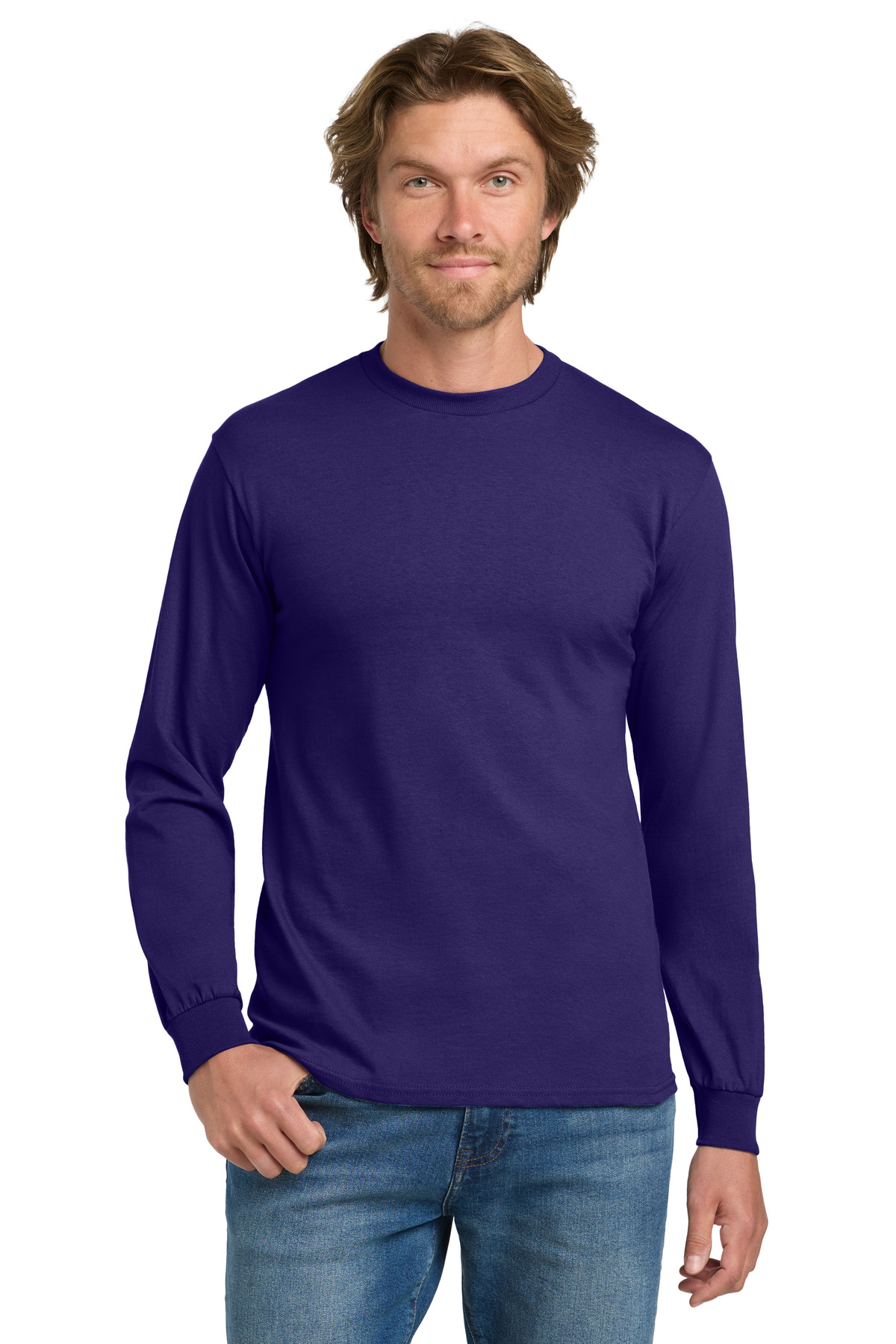Gildan - Heavy Cotton 100% Cotton Long Sleeve T-Shirt. 5400 235