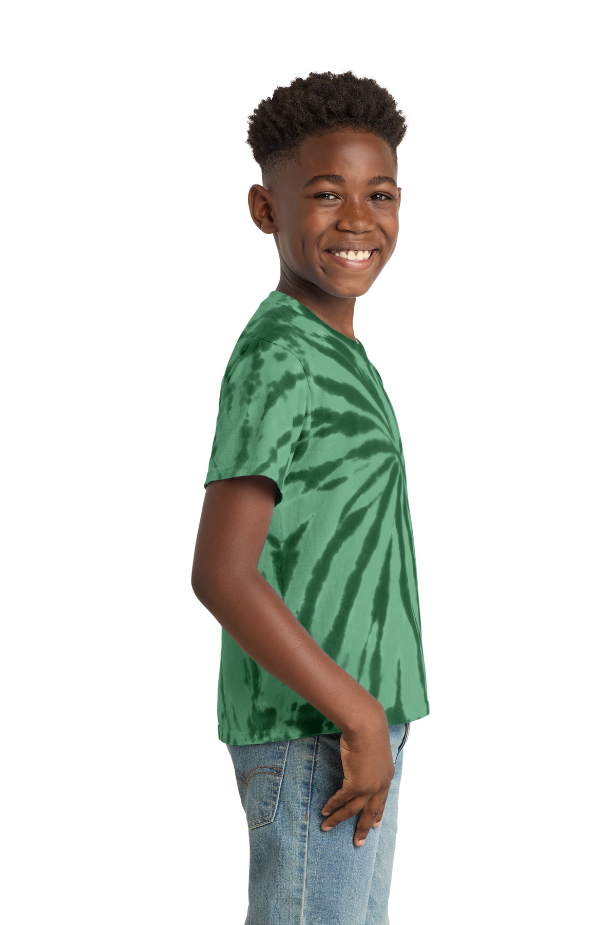 Port & Co Youth Tie-Dye Tee. PC147Y 123