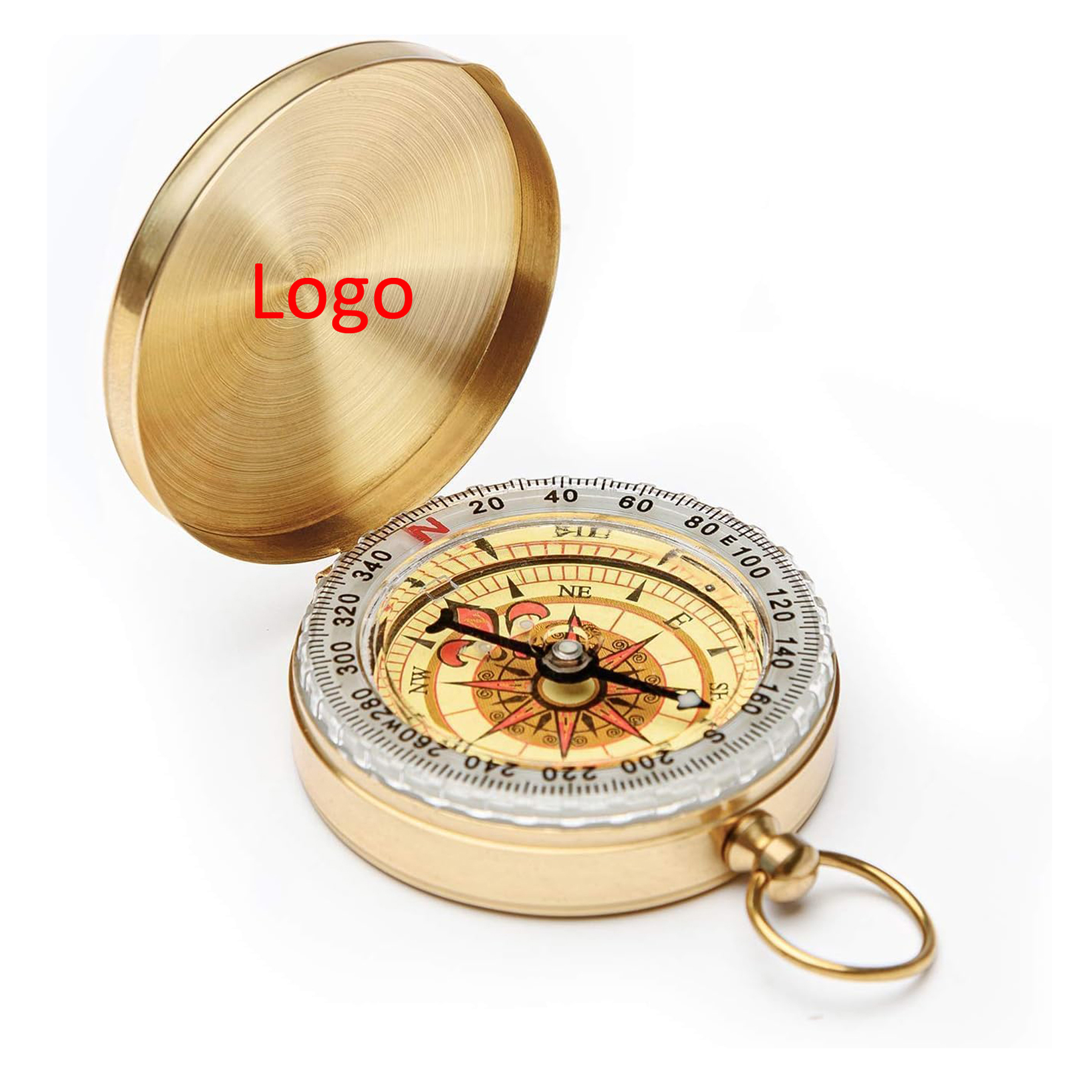 Survival Camping Metal Pocket Compass 3