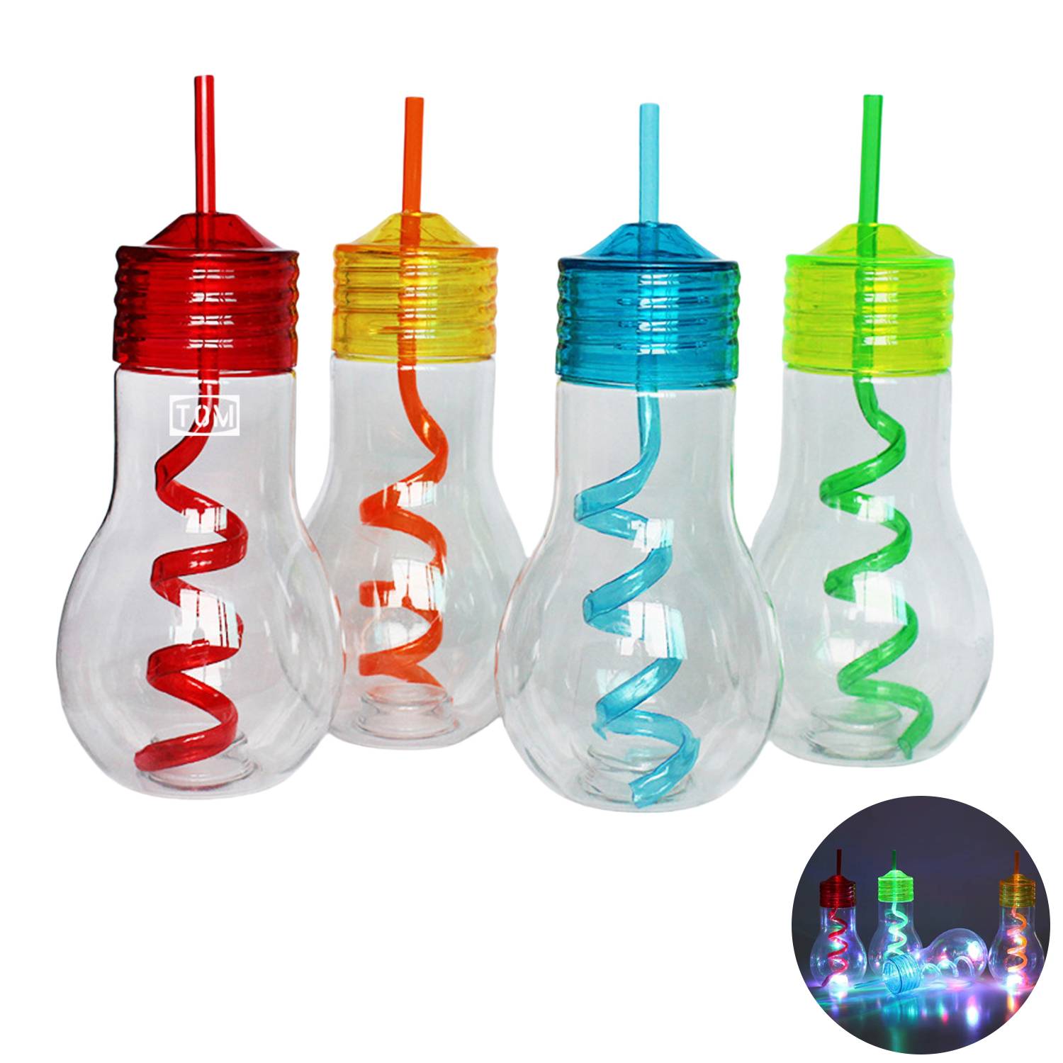 20oz Light Bulb Tumbler w/ Straw 7