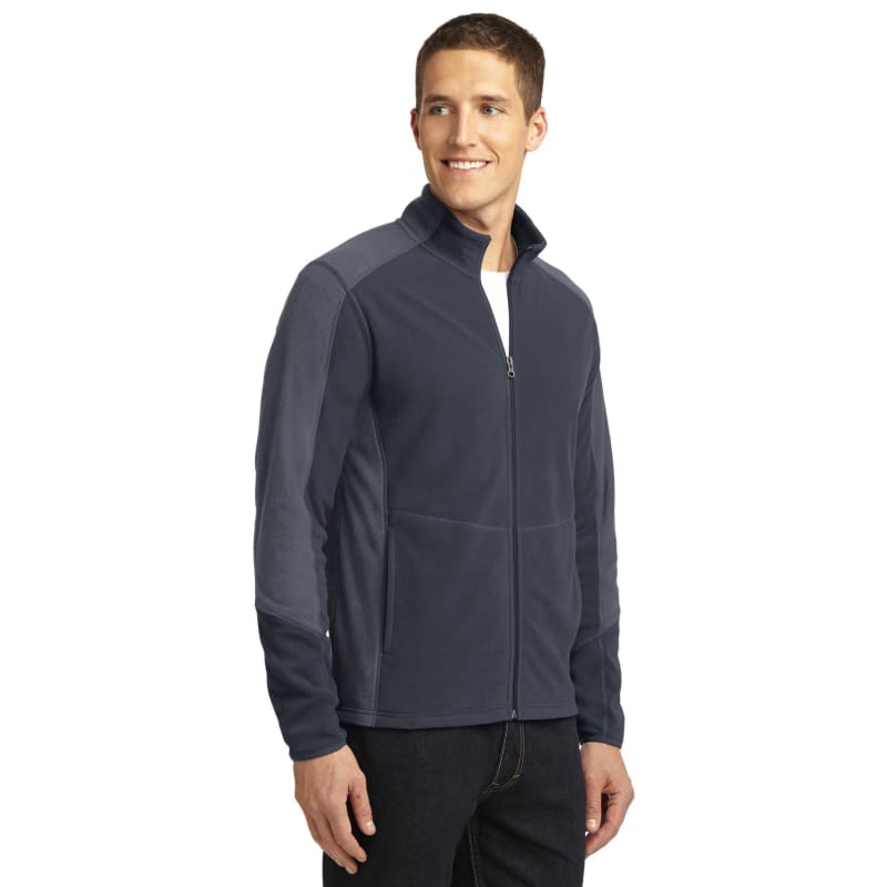 Port Authority Colorblock Microfleece Jacket. 11
