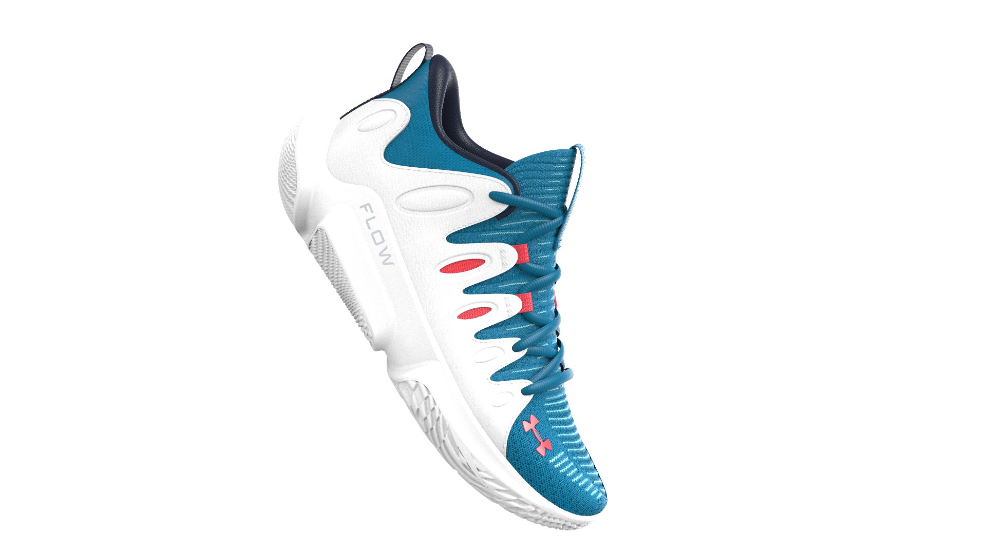 UA Flow Breakthru 4 Women's Basketball Shoes, custom athletic wear with logo imprint 8