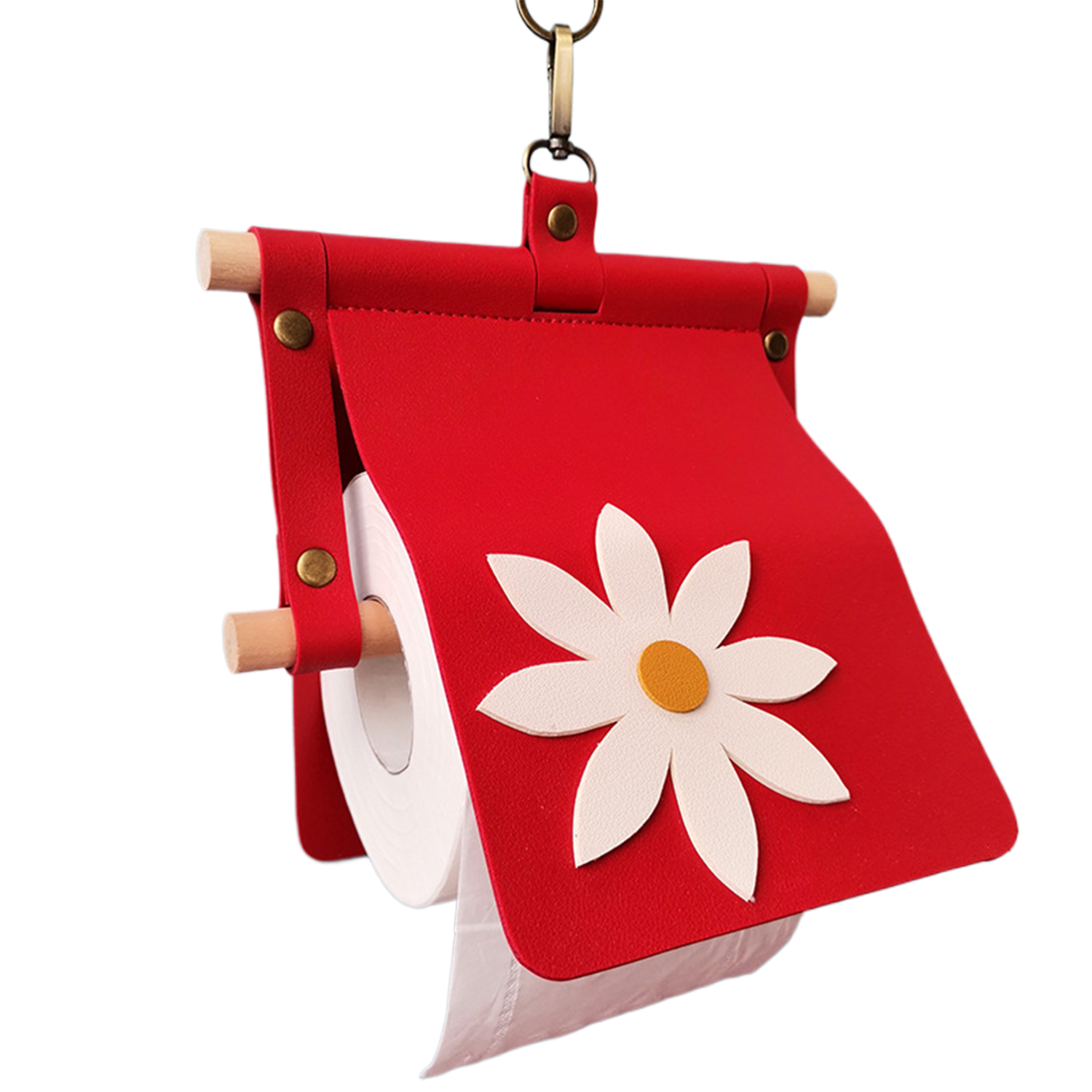 PU Leather Paper Towel Holder 3