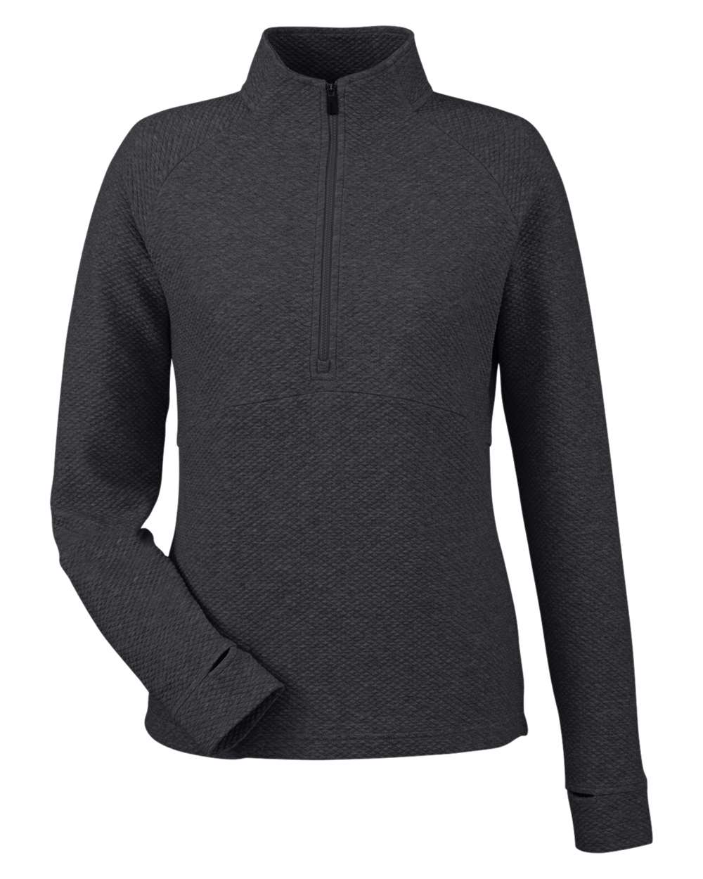Women's Spirit Textured Quarter-Zip Pullover - NE725W 5