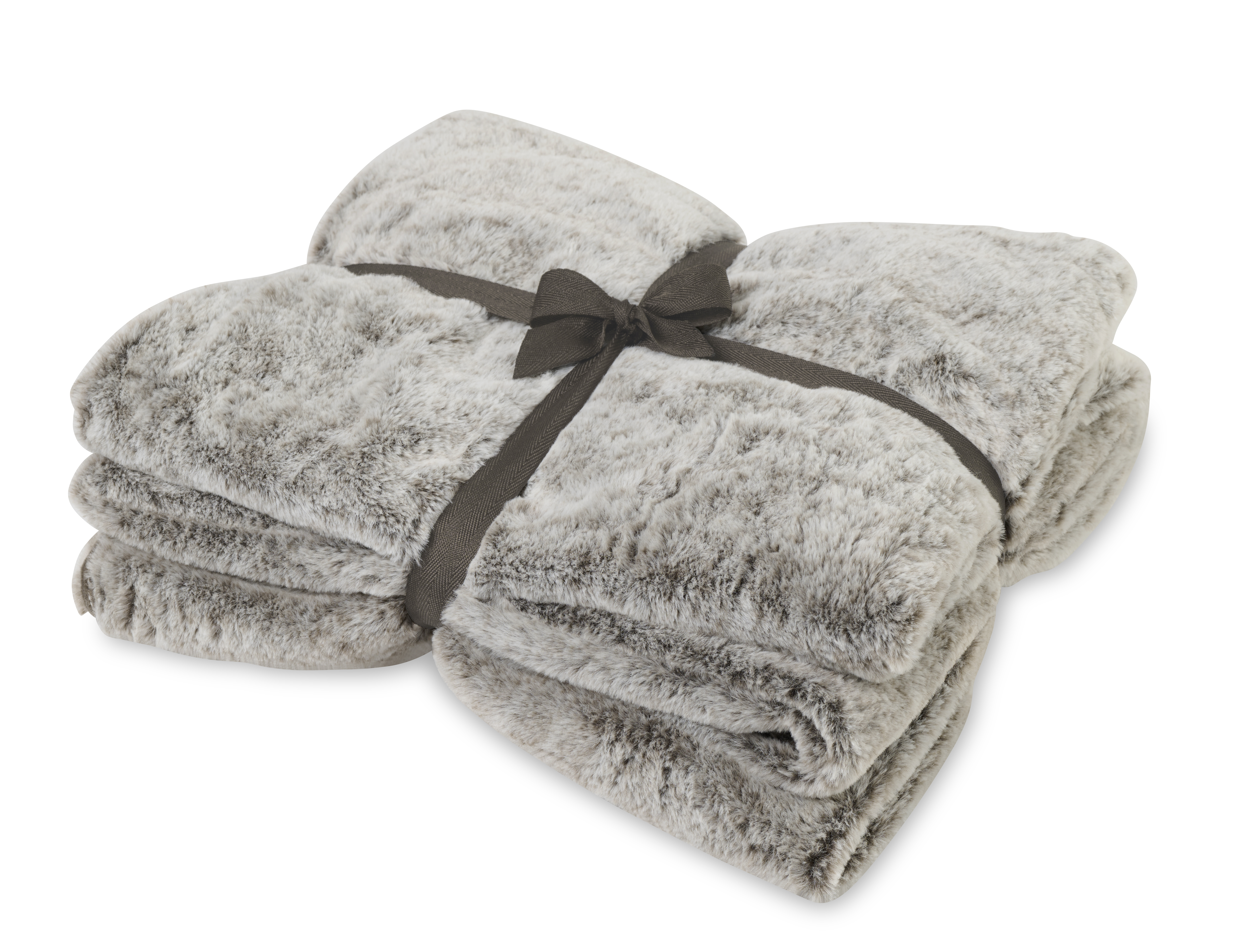 Luxe Faux Fur Throw Blanket 21