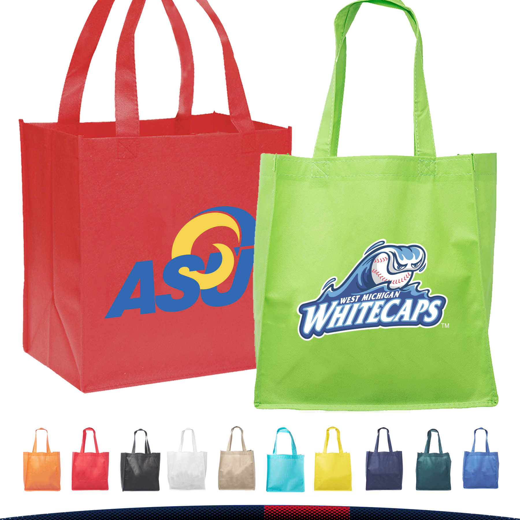 Bastle Grocery Tote Bags 7