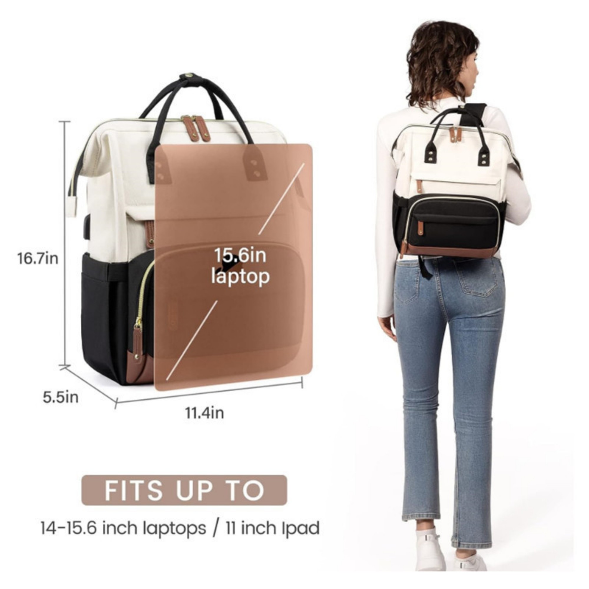 Waterproof Casual Backpack 8