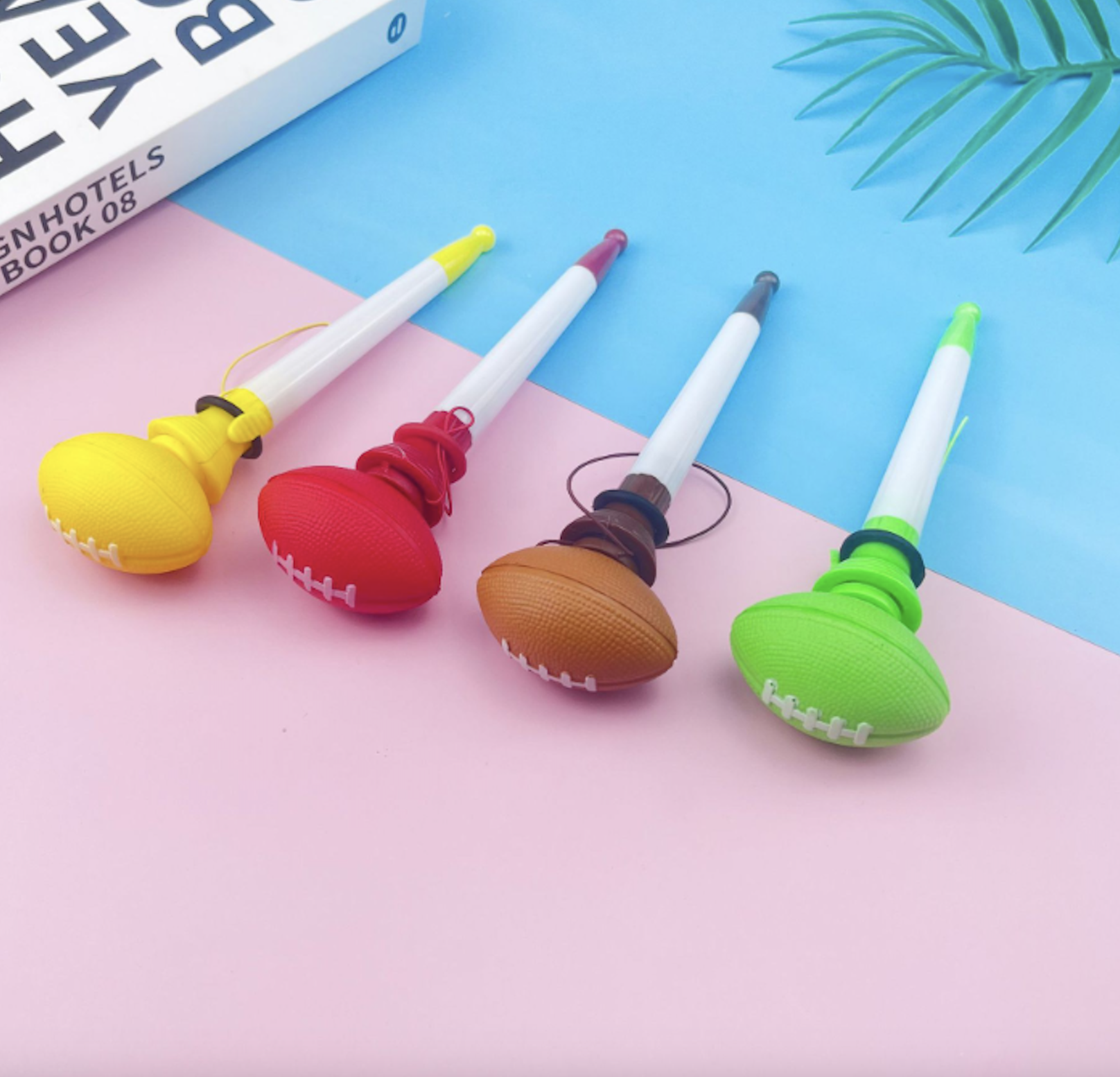 The PU Slow Rebound Football Ballpoint Pen 2