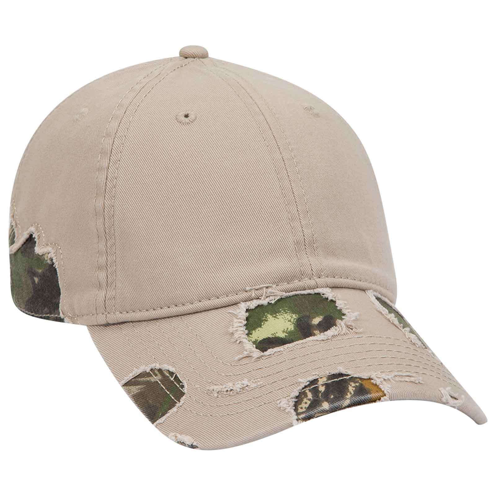 OTTO CAP Camouflage 6 Panel Low Profile Baseball Cap 19