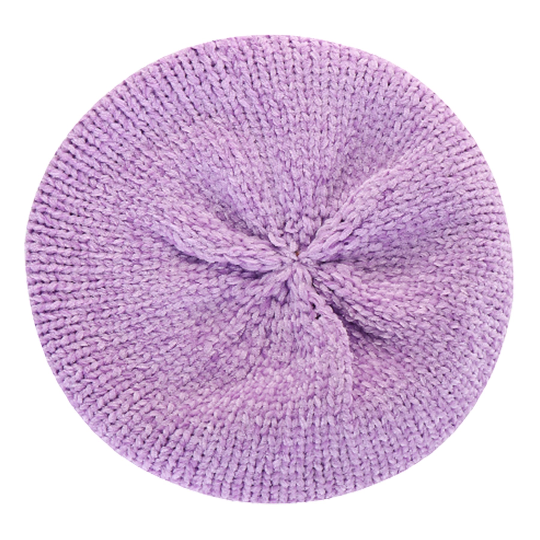 Knitted Beret Hat 2