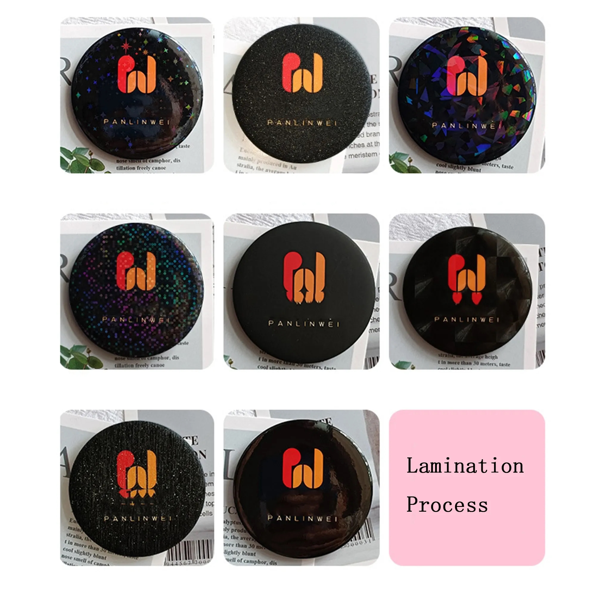 Customizable Tin Badge Creative Round Pin 3