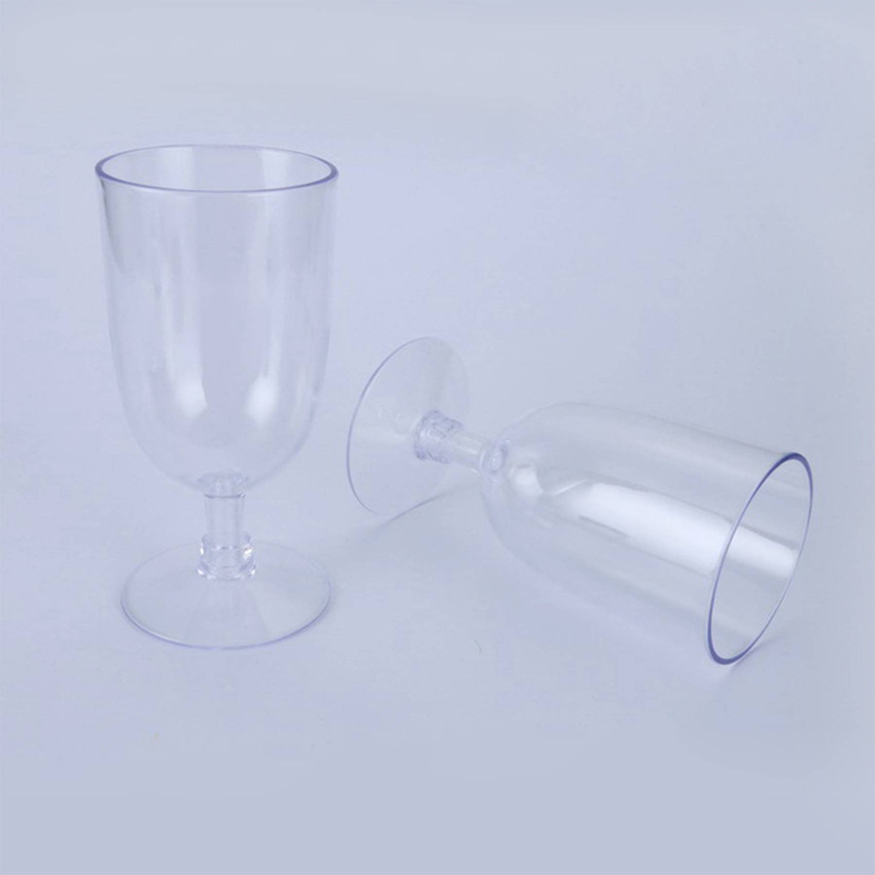 Plastic stemware wine cup 2