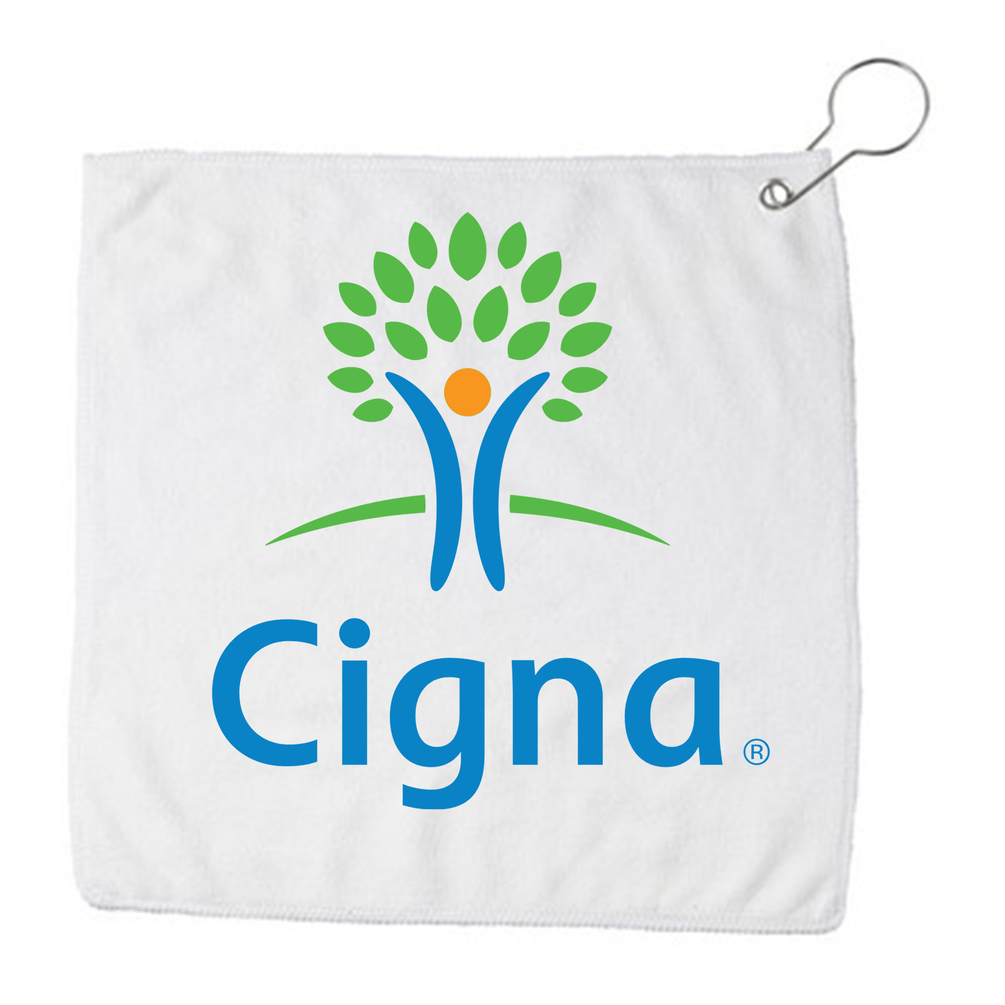 11.8" x 11.8" Sublimation 300gsm Microfiber Golf Towel 1