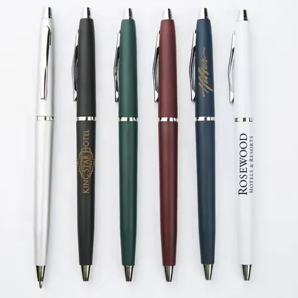 Plastic Slim Twist Hotel Pen 5