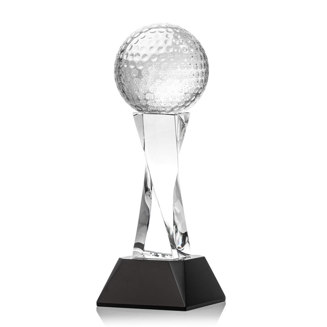 Golf Ball Award on Langport Base - Black 3