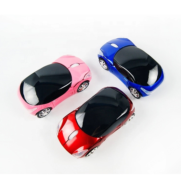3D Car Shaped USB Wireless Mouse 2.4GHz 2