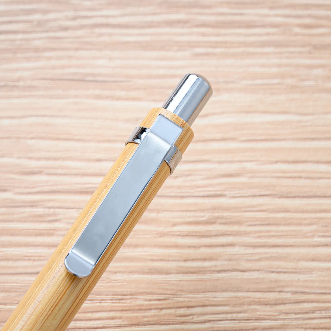 Bamboo Ballpoint Pen With Stylus 2