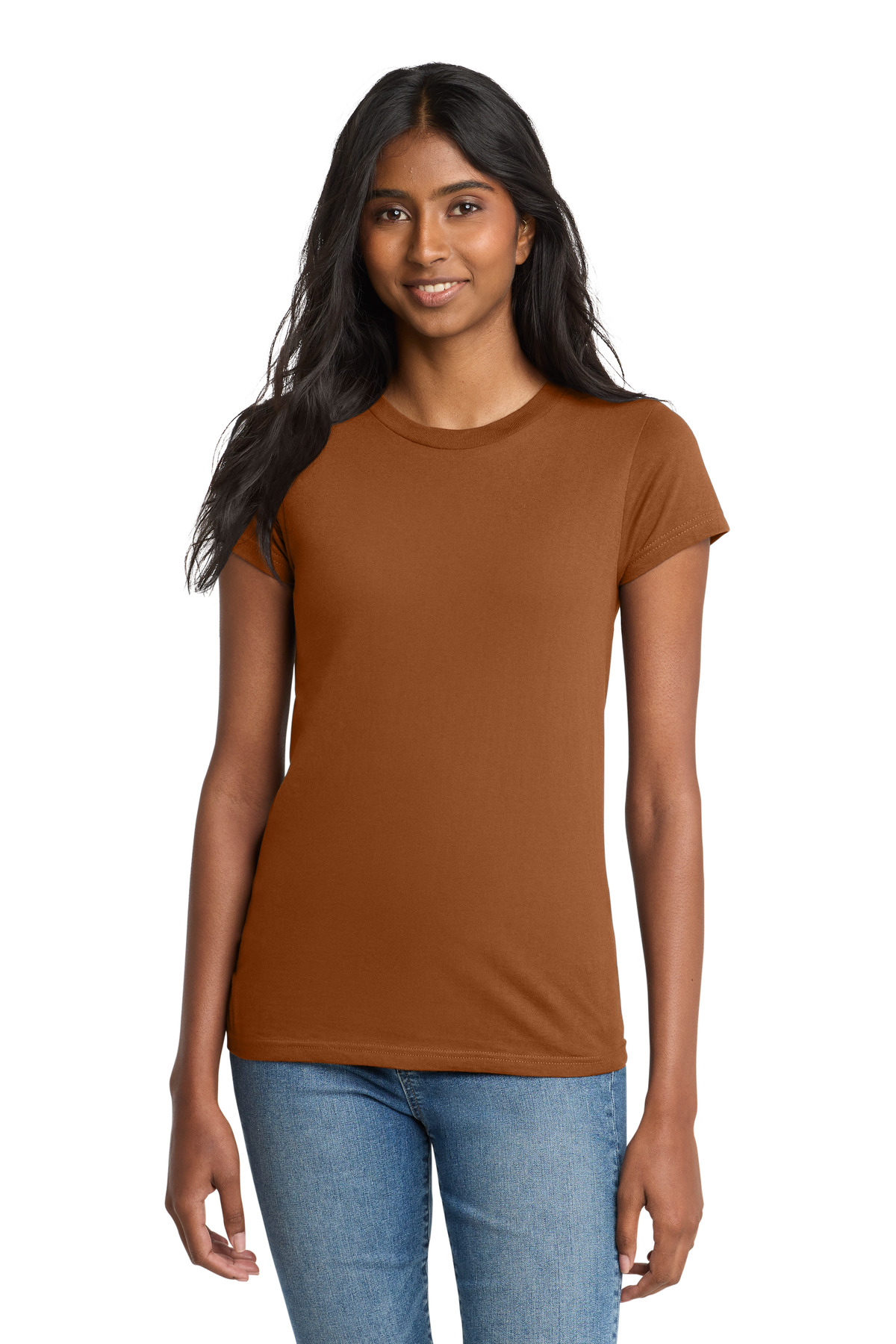 District Women's Fitted The Concert Tee DT5001 172
