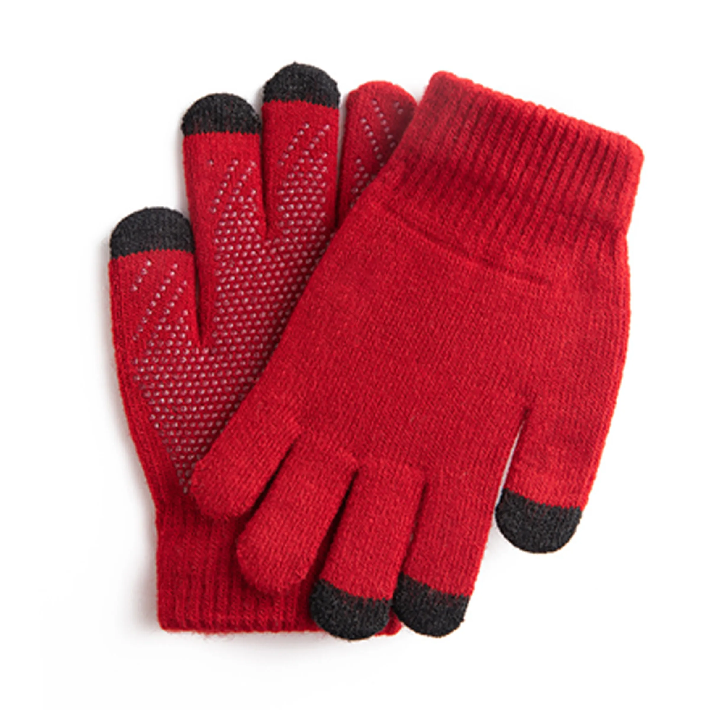 Non-slip Kintted Touch Screen Hiking Glove 10