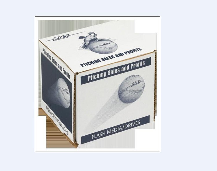 4" x 4" x 4" - B-Flute Inside Tuck Box 1