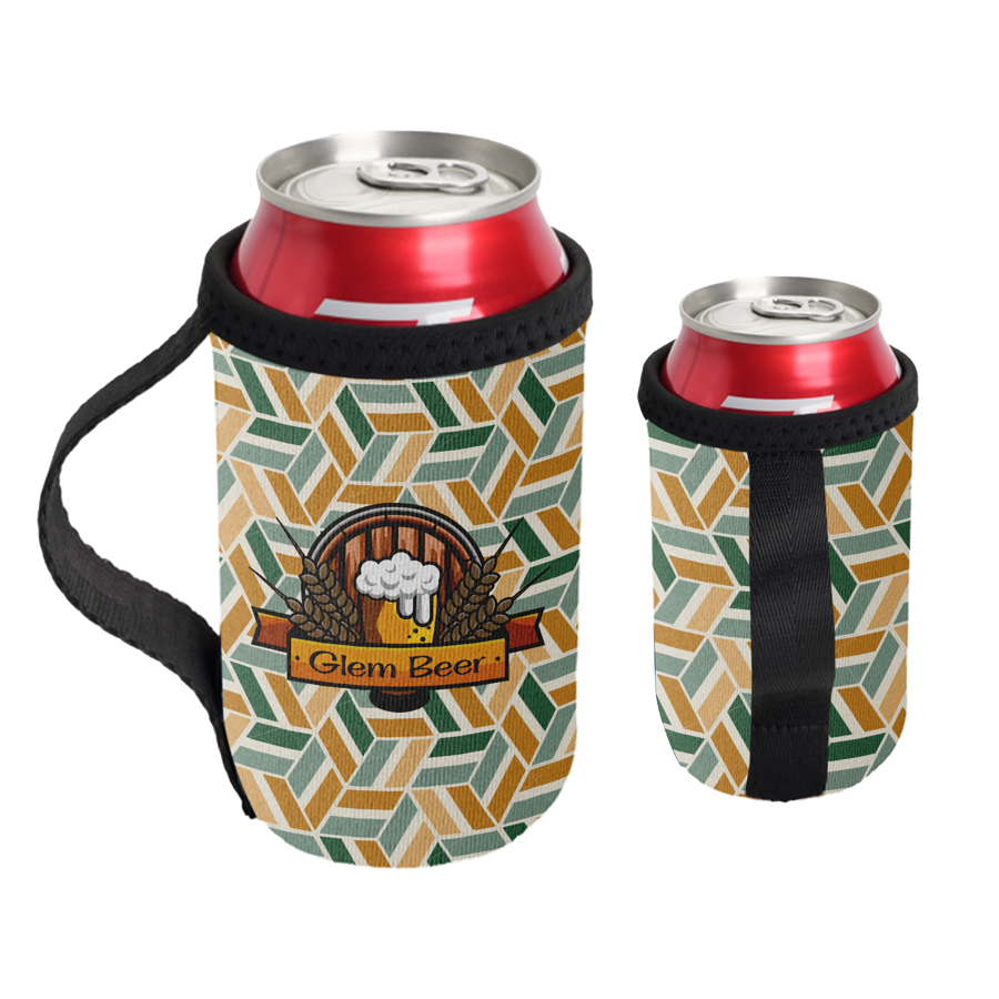 Sublimation 12 Oz Can Kooler with Handle - 3mm Neoprene 2