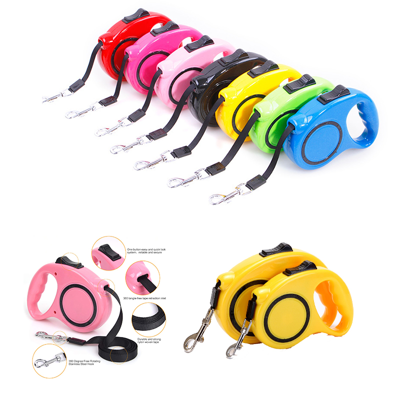 16.5FT Retractable Leash Dog Cat Leash 2