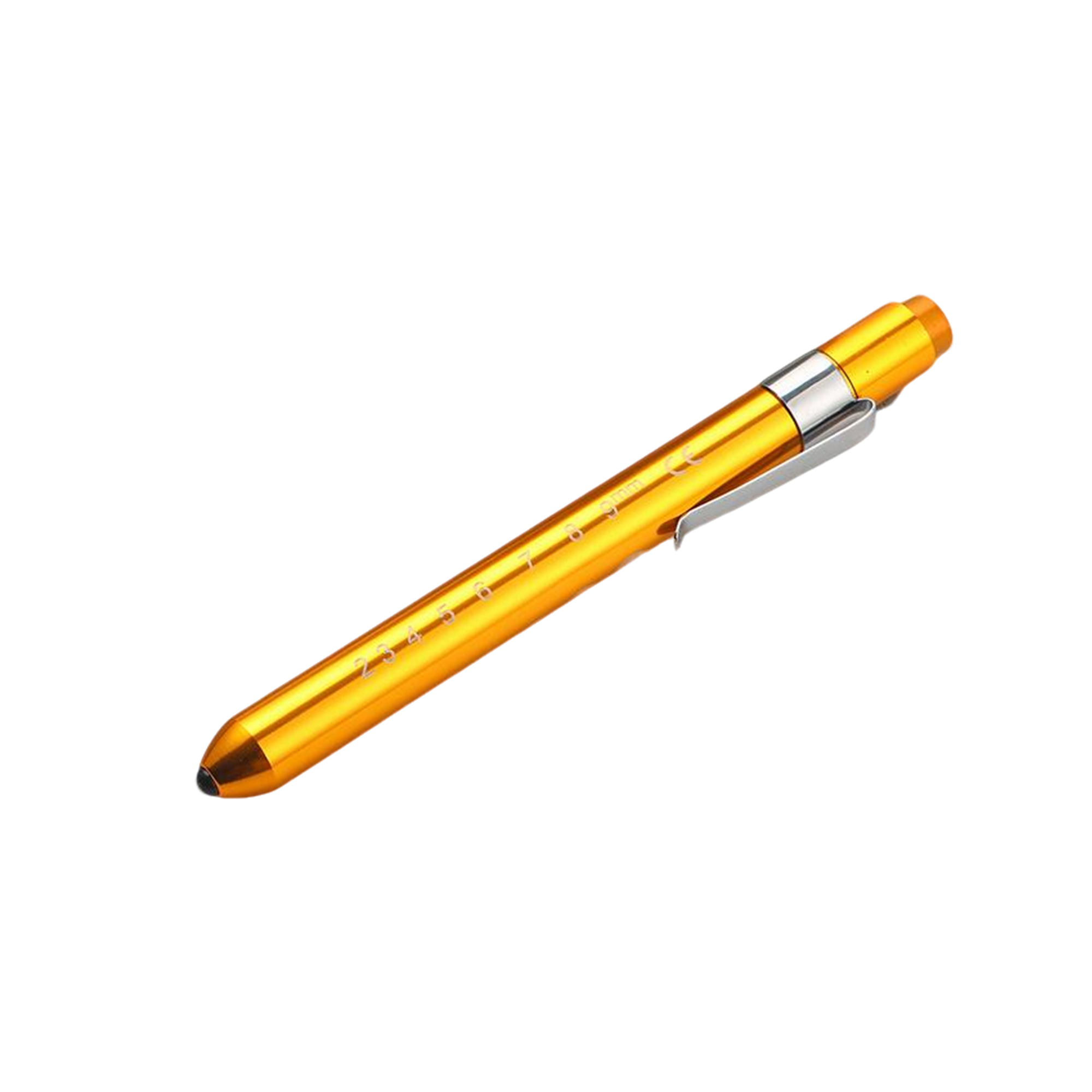 Aluminum Alloy Medical Penlight With Pupil Gauge 2