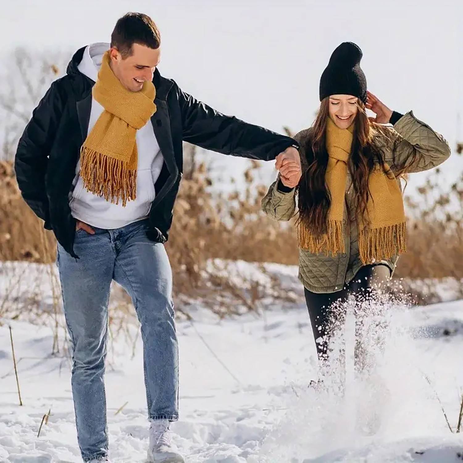 Winter Smart Heated Warm Scarf 9
