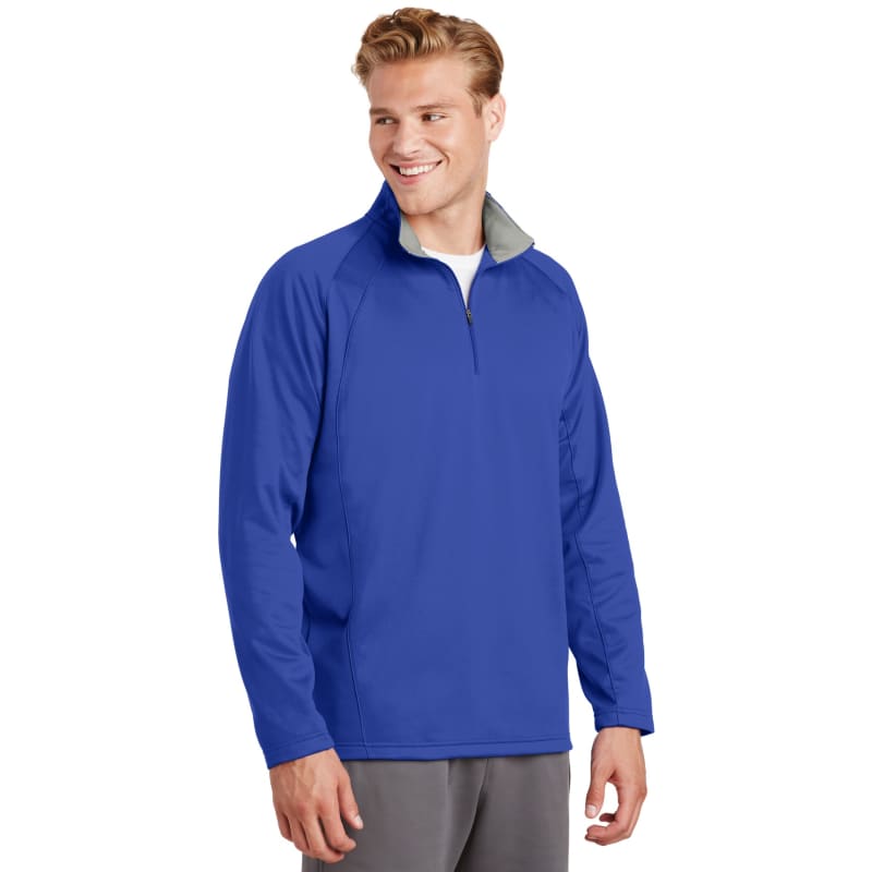 Sport-Tek Sport-Wick Fleece 1/4-Zip Pullover., custom hoodie or sweatshirt with logo imprint 23