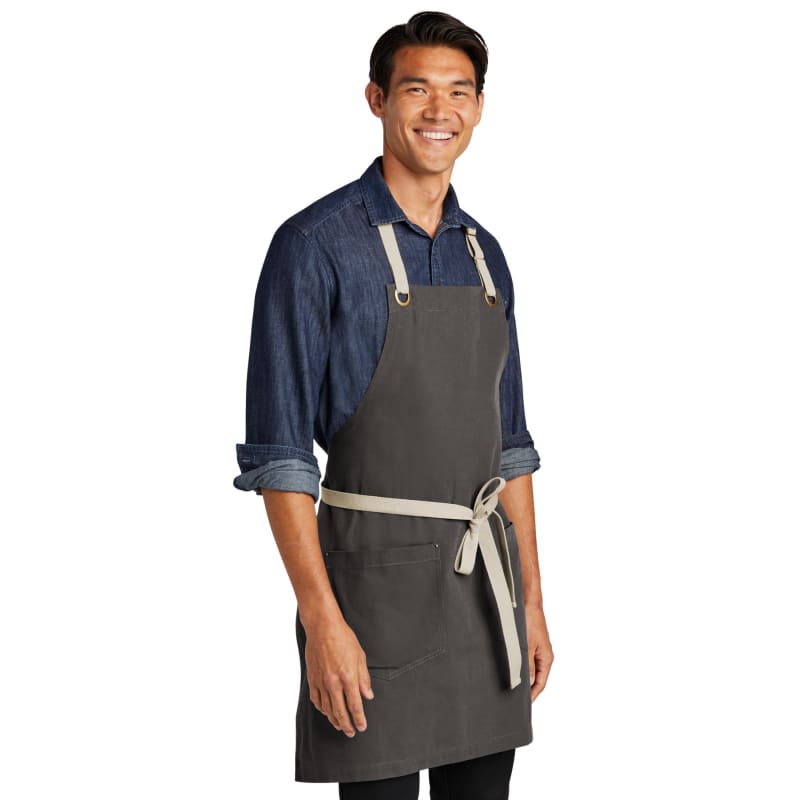 Port Authority Canvas Full-Length Two-Pocket Apron 14