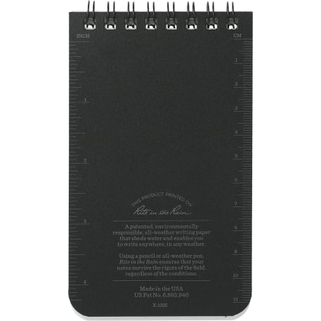3” x 5” Rite in the Rain Top Spiral Notebook 5