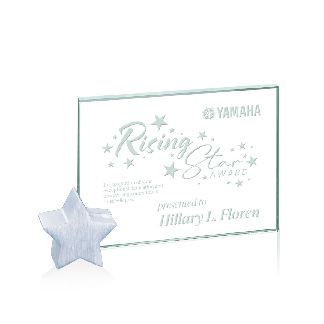 Bermuda Award - Jade/Chrome Star 9