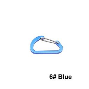 Durable #5 Flat Carabiner Lightweight Aluminum Alloy Clip, promotional tool with logo imprint 11