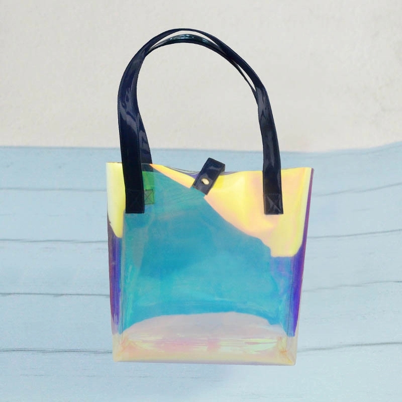 TPU Outdoor Shopping Waterproof Tote Handbag & Shoulder Bag 6