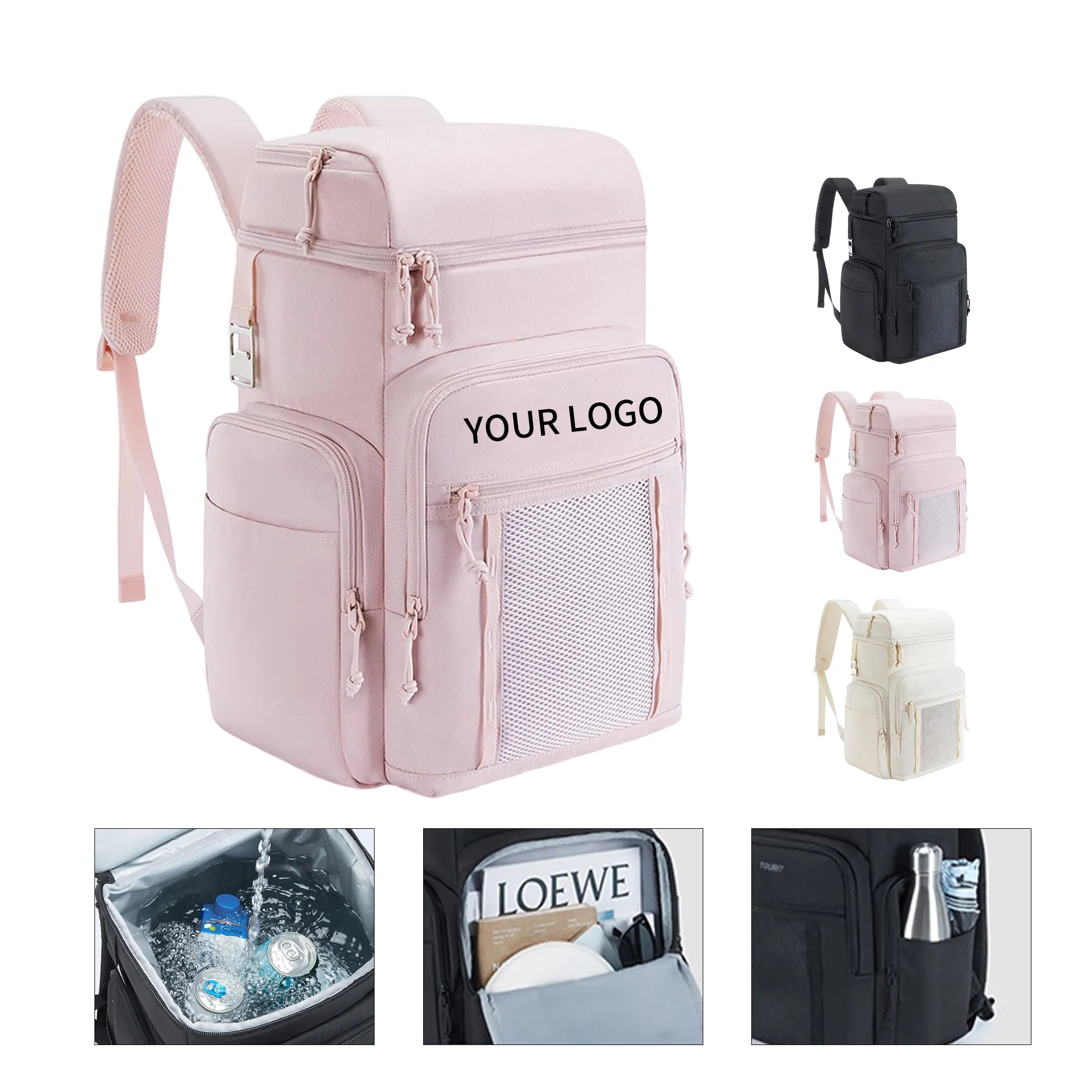 30L Leak-Proof Cooler Bag for Outdoor Events and Travel 4