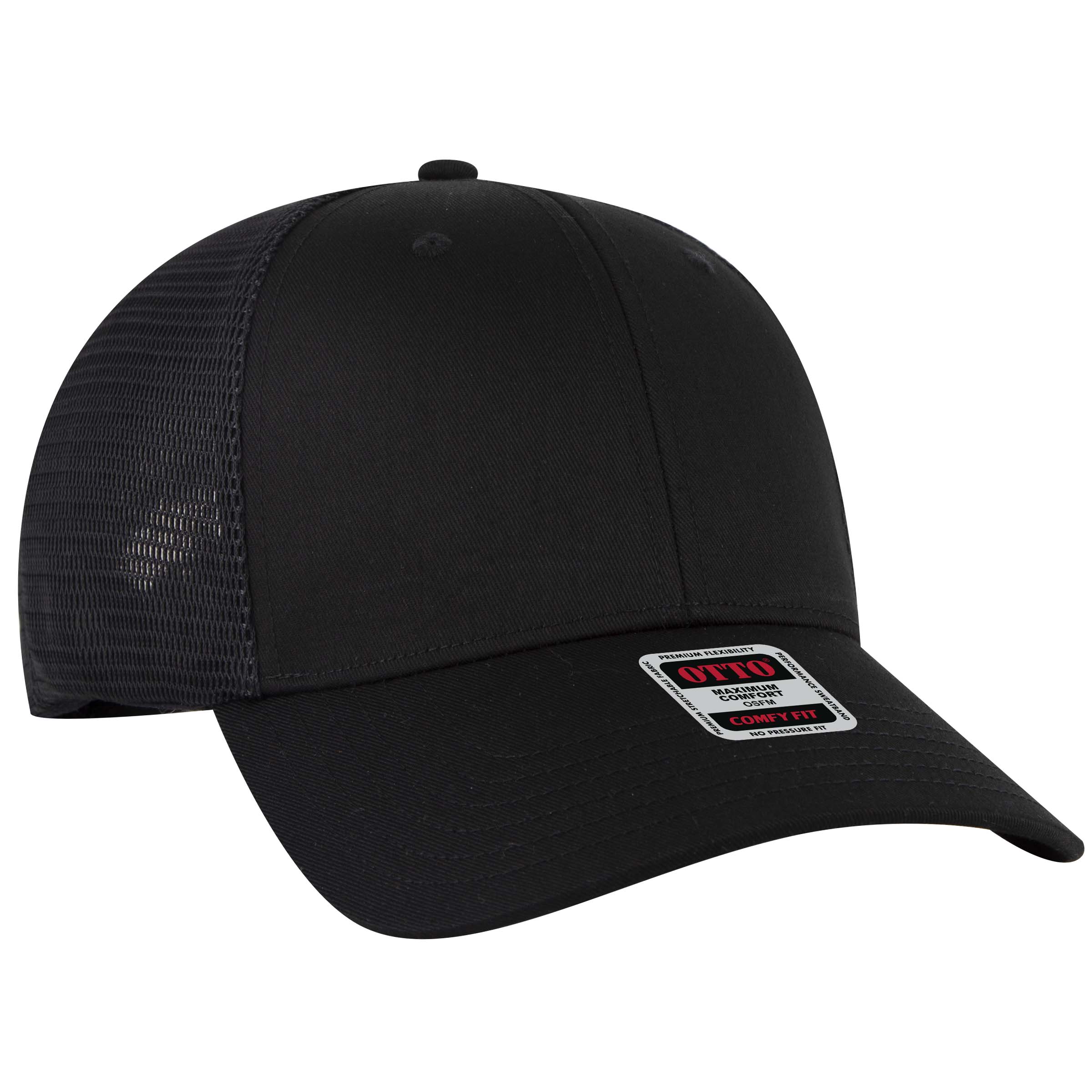 OTTO CAP "OTTO COMFY FIT" 6 Panel Low Profile Mesh Back Trucker Hat