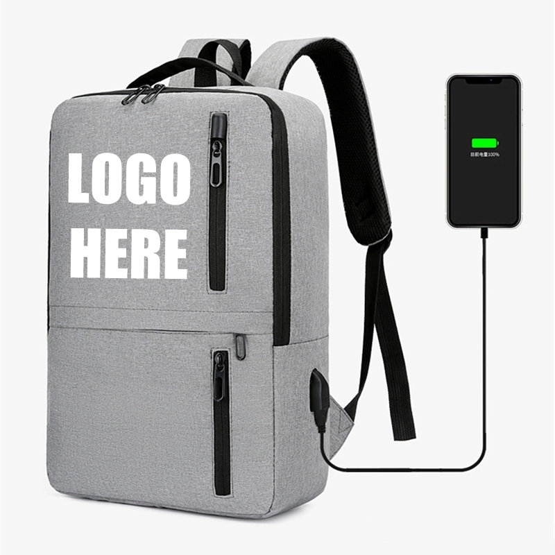 Custom Laptops Backpack with USB Charging Port 2